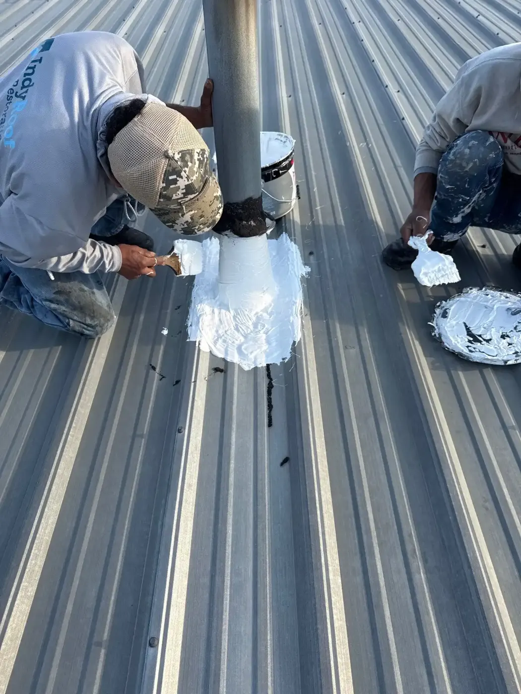 Membrane repair completed in North Webster