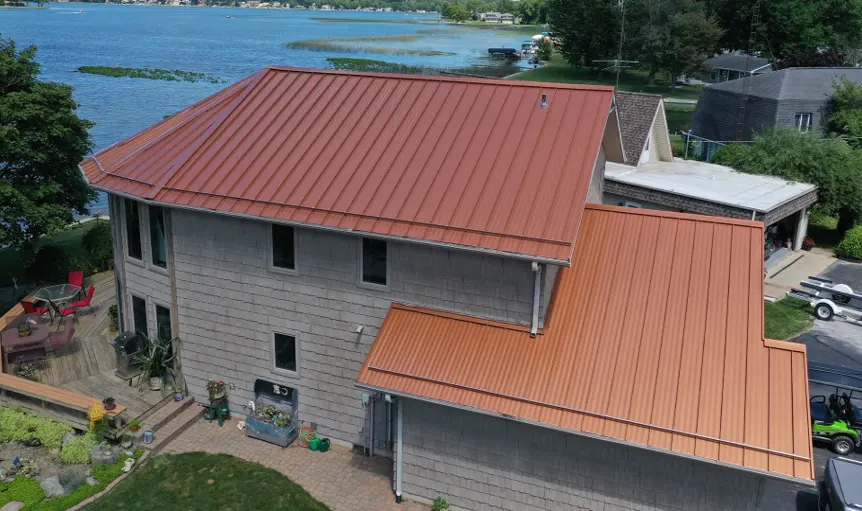 Commercial roof inspection documented in North Webster